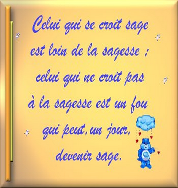 sagesse et humilit